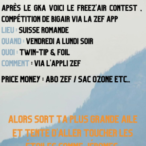 Freez'air Contest by Zef :: 24-26 février 2023 :: Agenda :: LetsKite.ch