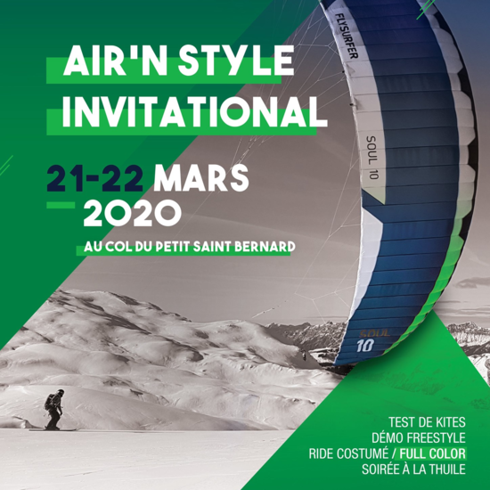 Air & Style 2020 - a snowkite invitational :: 21-22 March 2020 :: Agenda :: LetsKite.ch