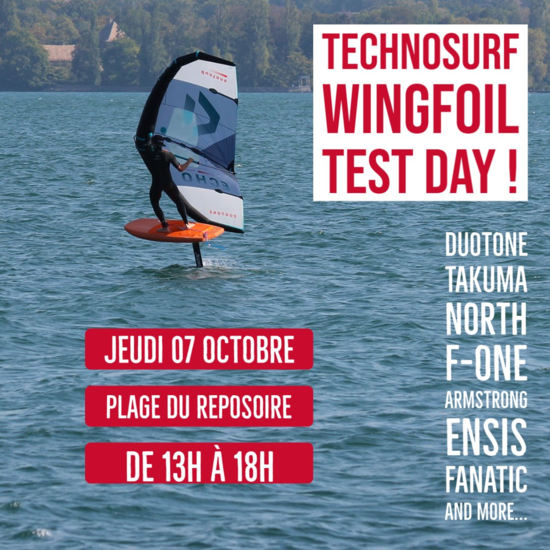 Technosurf Wingfoil Test Day :: 07 October 2021 :: Agenda :: LetsKite.ch