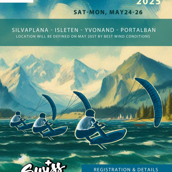 SKA KiteFoil Swiss Championships 2025 :: 24-25 May 2025 :: Agenda :: LetsKite.ch