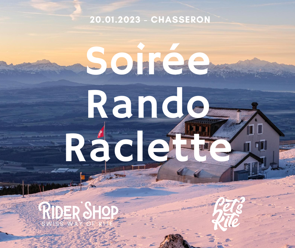 Soirée Rando Raclette - Premier évènement Let's Kite