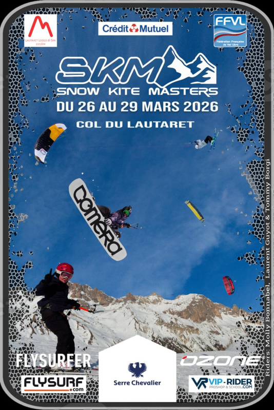 SNOWKITE MASTERS – 26 > 29 MARS 2026