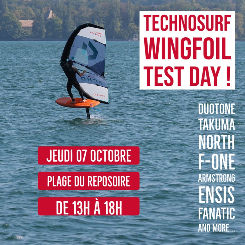 Technosurf Wingfoil Test Day
