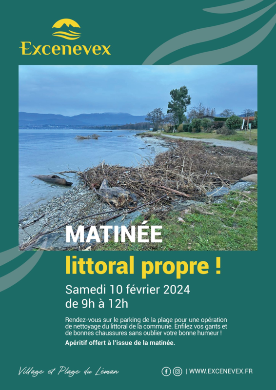 Excenevex - Plage propre