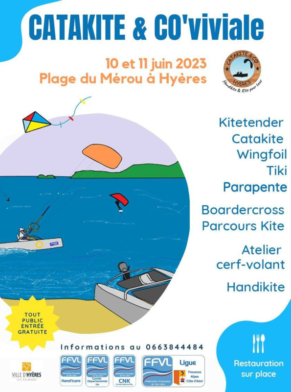 "Conviviale kite"  - Le Merou - Hyères